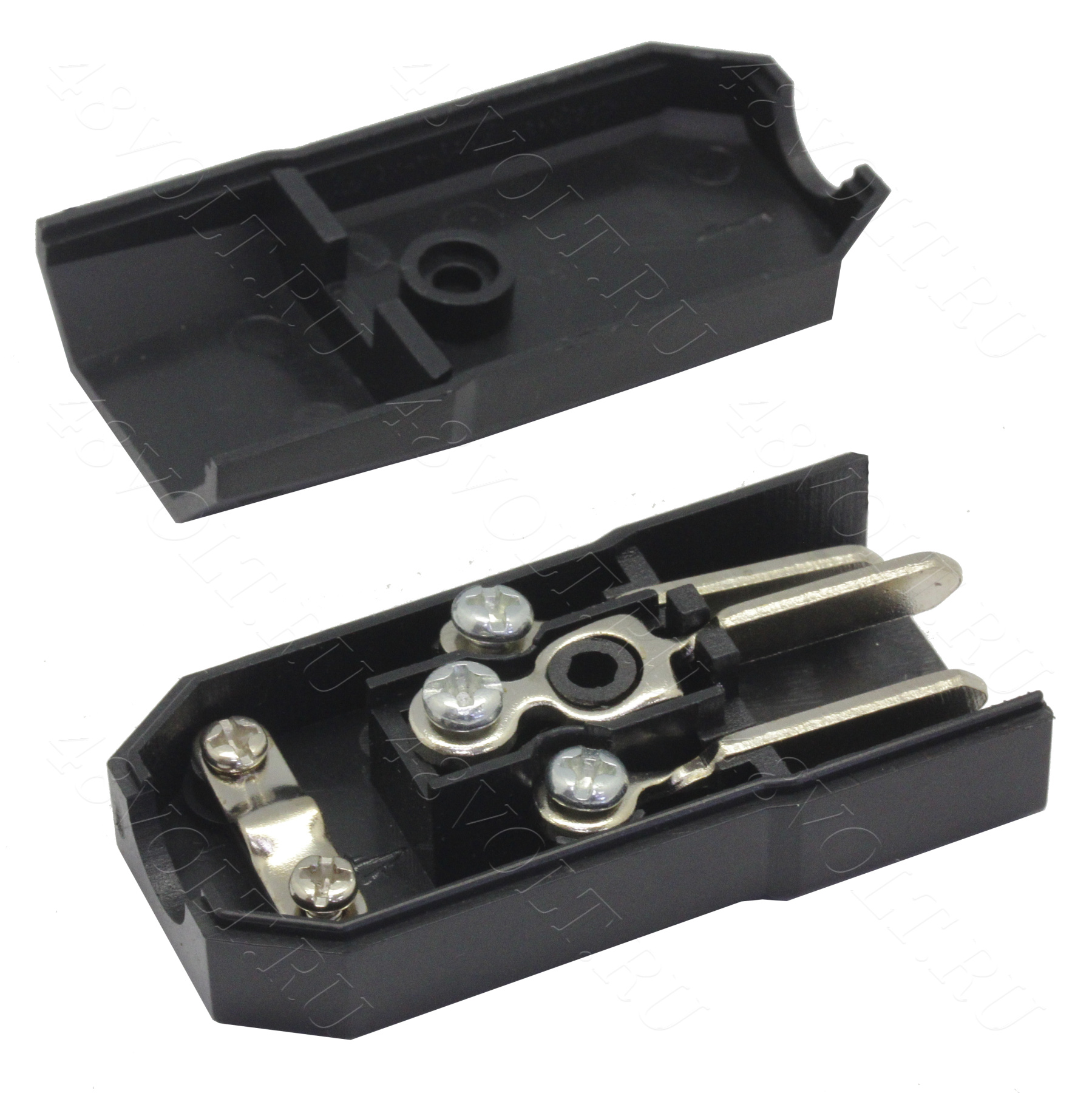 Компьютерный разъем штекер IEC 320 C14 на кабель